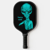Slechte Alien, jij bent de volgende! Pickleball Paddle (Voorkant)