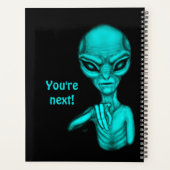 Slechte Alien, jij bent de volgende! Planner (Achterkant)