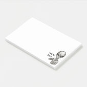 Slechte Alien, jij bent de volgende! Post-it® Notes (Schuin)