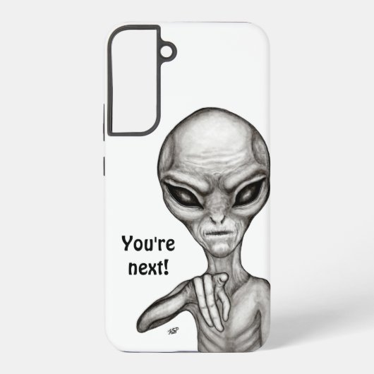 Slechte Alien, jij bent de volgende! Samsung Galaxy Hoesje (Achterkant)