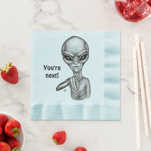 Slechte Alien, jij bent de volgende! Servetten (Insitu)
