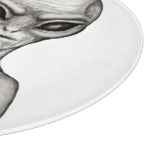 Slechte Alien, jij bent de volgende! Snijplank (Hoek)