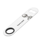 Slechte Alien, jij bent de volgende! Speed Flessenopener (Voorkant Gekanteld)