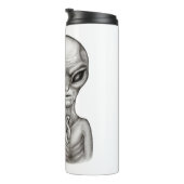 Slechte Alien, jij bent de volgende! Thermosbeker (Geroteerd rechts)
