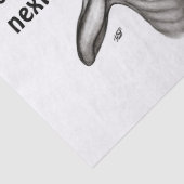 Slechte Alien, jij bent de volgende! Tissuepapier (Detail)