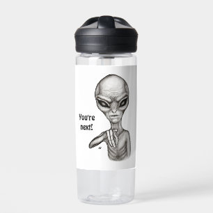 Slechte Alien, jij bent de volgende! Waterfles