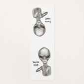 Slechte Alien, jij bent de volgende! Yogamat (Voorkant)