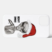 Slechte alien, zware kerst! Case-Mate iPhone case (Achterkant (horizontaal))