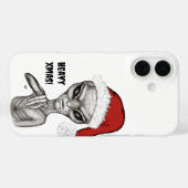 Slechte alien, zware kerst! Case-Mate iPhone case (Achterkant (horizontaal))