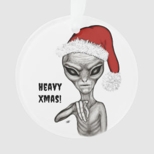 Slechte alien, zware kerst! ornament