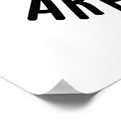 Slechte avocado puns zijn de pitten grappige fruit poster (Hoek)