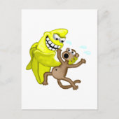 slechte banaan briefkaart (Voorkant)