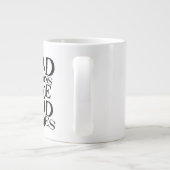 Slechte beslissingen maken goede verhalen - grappi jumbo beker (Achterkant)