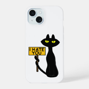 Slechte Boogie -De Kat- "IKHAATJE" grappige telefo iPhone 15 Hoesje