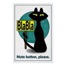 Slechte Boogie Grappige Poster - BlaBla bord
