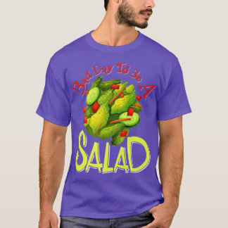Slechte dag als salade, Vegan Vegetarian Salad T-shirt