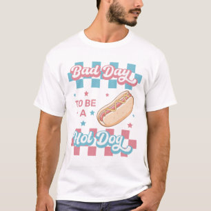 Slechte Dag om een Hotdog te zijn, Grappige 4 juli T-shirt