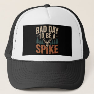 Slechte Dag Om Een Spike Buck Hert Te Jagen Trucker Pet