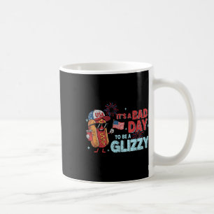 Slechte Dagen Hotdog Wiener Glizzy Vuurwerk 4th Ju Koffiemok