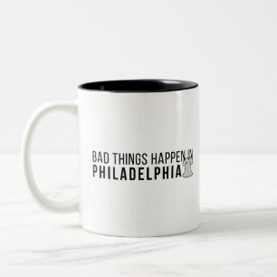 Slechte dingen gebeuren in Philadelphia: Liberty B Tweekleurige Koffiemok