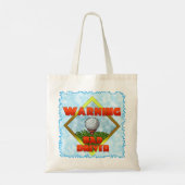 Slechte Golfer Golf Tote Bag (Achterkant)