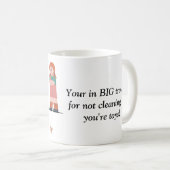 Slechte Grammar Mok - Uw/U bent (Voorkant rechts)