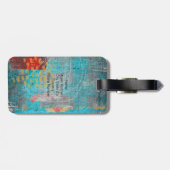 Slechte haardag ( achteraan) bagagelabel (Achterkant horizontaal)