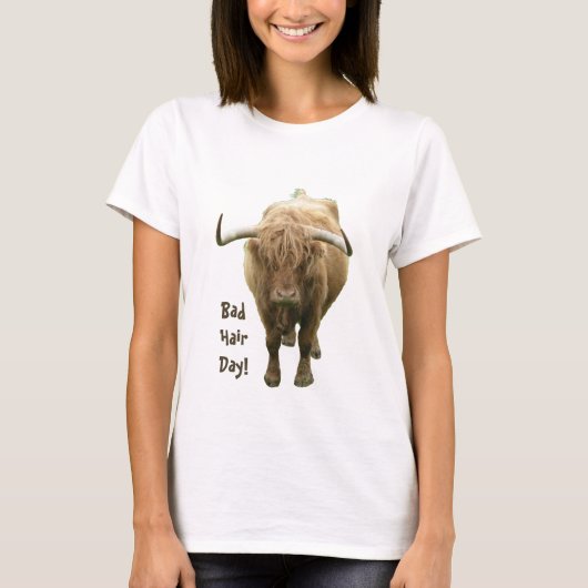 Slechte Haardag! T-shirt (Voorkant)