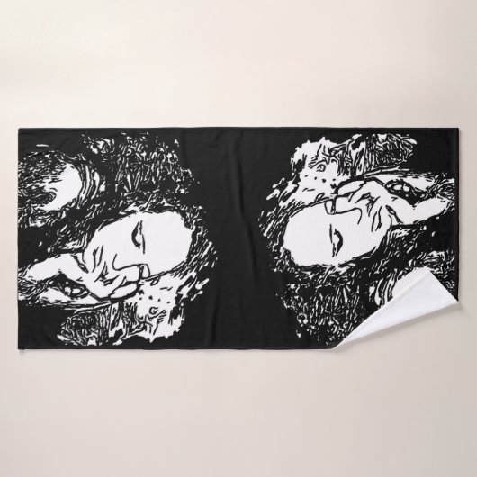 Slechte habitat badhanddoek (Badhanddoek)