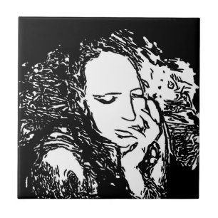 Slechte habitat tegeltje