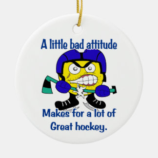 Slechte Hockey Tree-versiering Keramisch Ornament