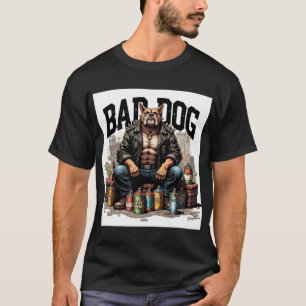 Slechte hond T-shirt ontwerp