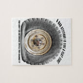 Slechte hoogte als platte band legpuzzel (Horizontaal)