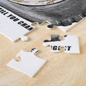 Slechte hoogte als platte band legpuzzel (Zijkant)