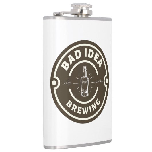 Slechte ideeënbroedmachine heupfles (Rechts)