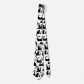 Slechte katten die over het hoofd hangen stropdas (Voorkant)