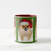 Slechte kerstbeker tweekleurige koffiemok (Center)