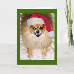 Slechte kerstkaart feestdagen kaart