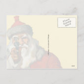 Slechte kerstman! feestdagenkaart (Achterkant)