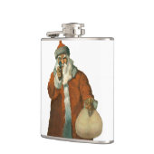 Slechte kerstman met Pistolen fles Heupfles (Links)