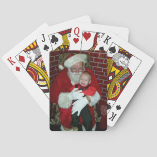 Slechte kerstman speelkaarten