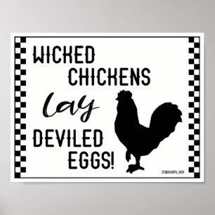 SLECHTE KIPPEN... POSTER