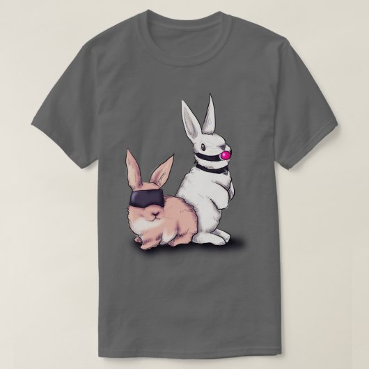 Slechte konijntjes t-shirt (Design voorkant)