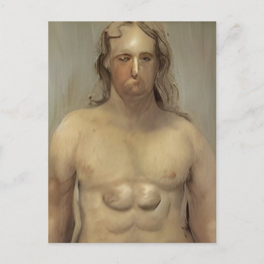 Slechte kunst #3 briefkaart (Voorkant)