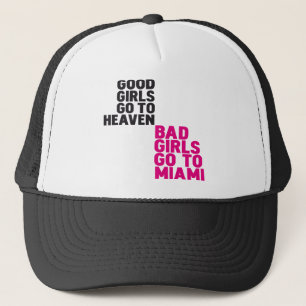 Slechte meisjes gaan naar Miami Trucker Pet