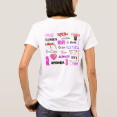 Slechte meisjes t-shirt (Achterkant)