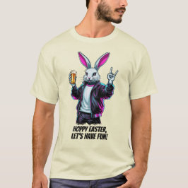 Slechte paashaas! Hoppy Easter, laten we ons verma T-shirt