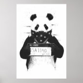 Slechte panda poster (Voorkant)