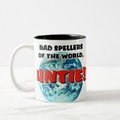 Slechte pellers tweekleurige koffiemok (Links)