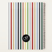 Slechte planning drukke vrouw stijl winkelen planner (Achterkant)